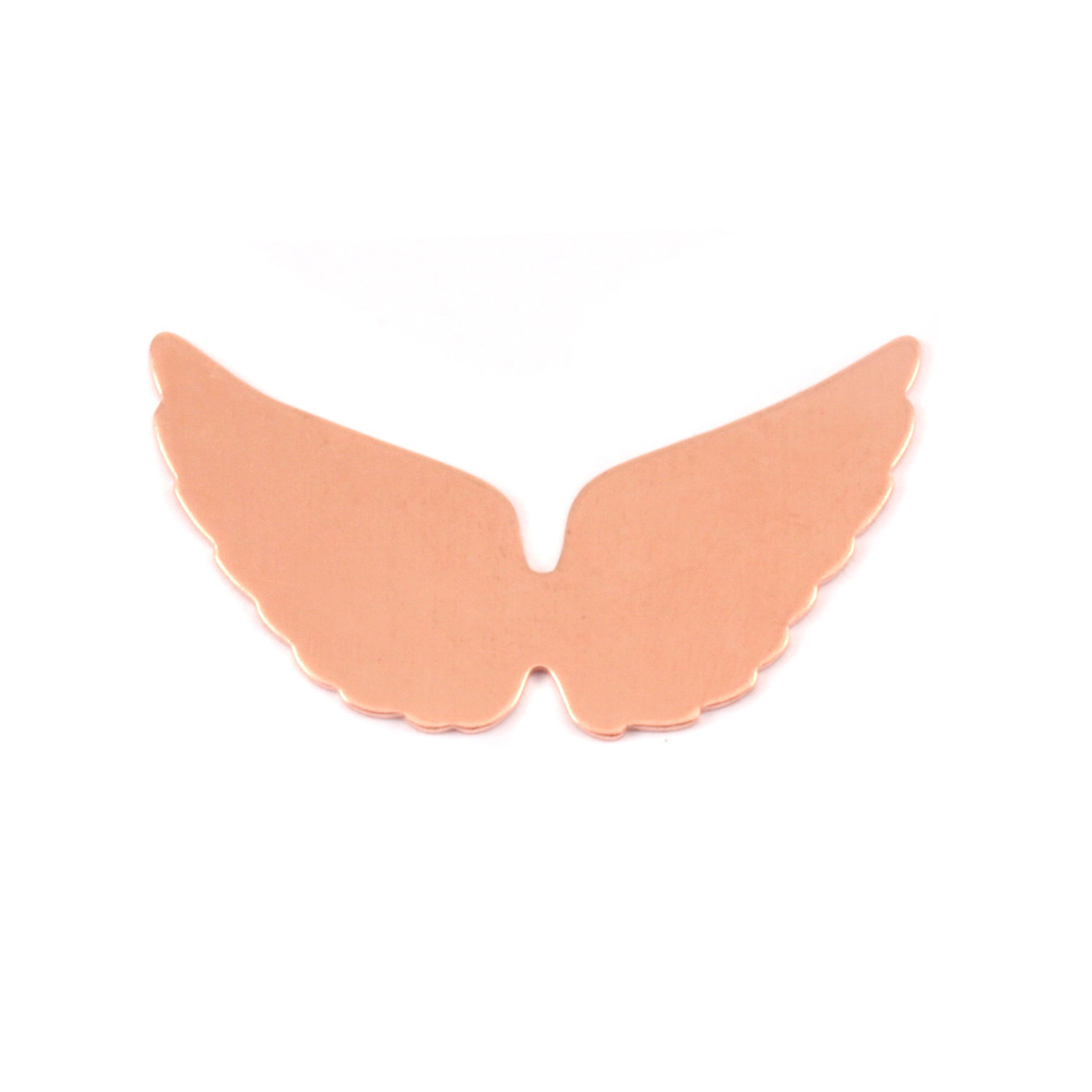 Metal Stamping Blanks Copper Wings, 24g